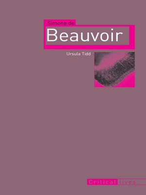 cover image of Simone de Beauvoir